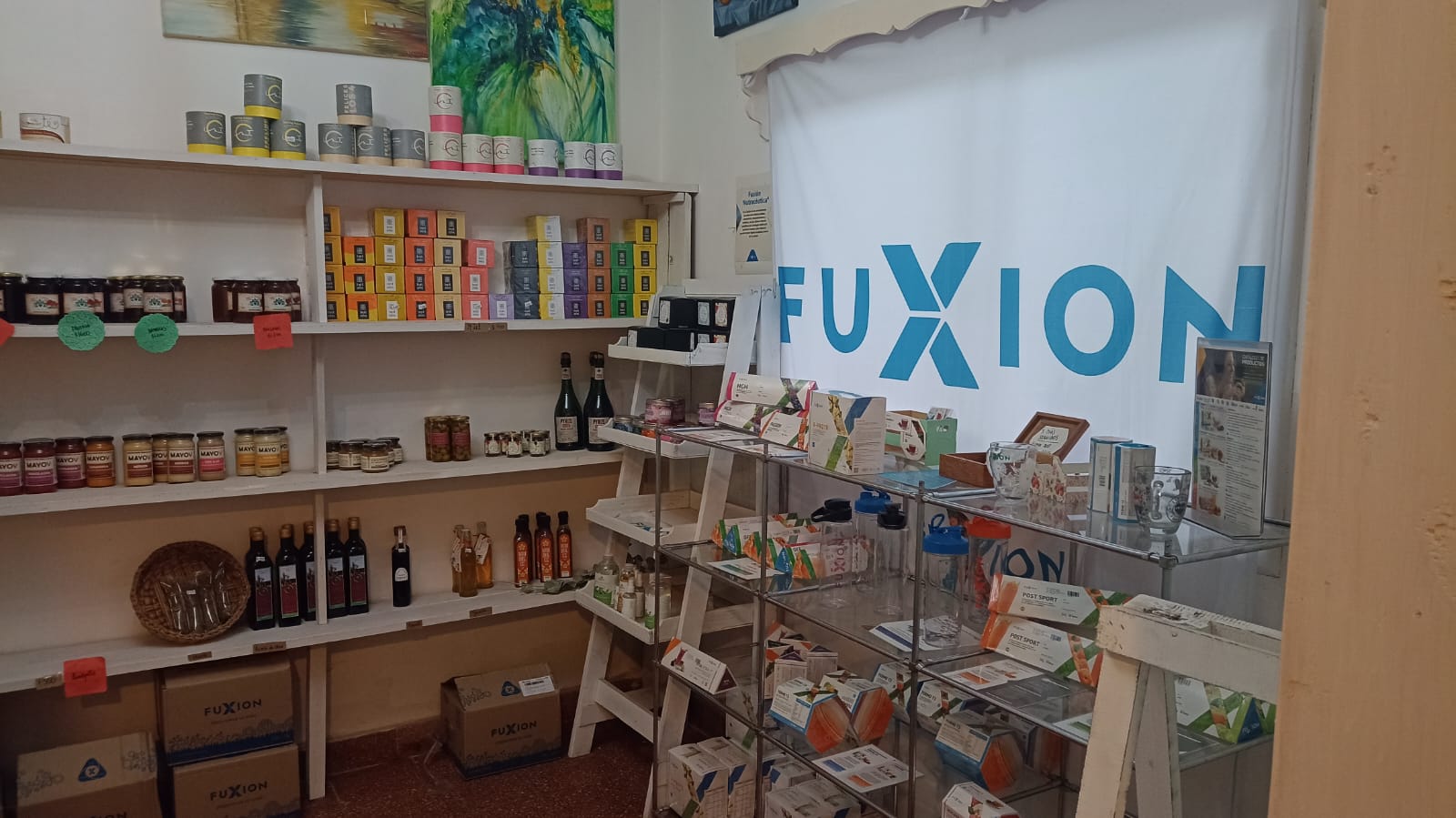 Nuestra despensita con estantes